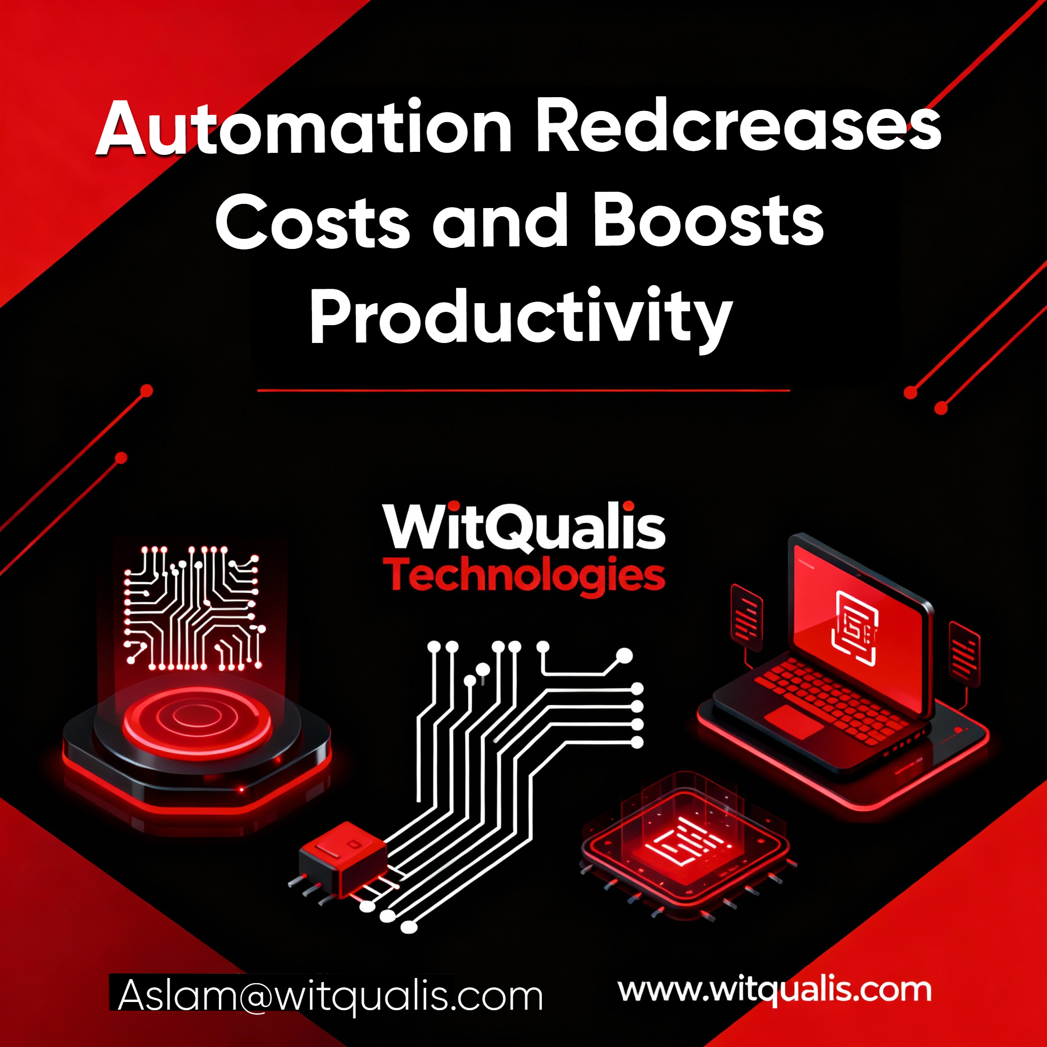 automation reduces costs and boosts productivity