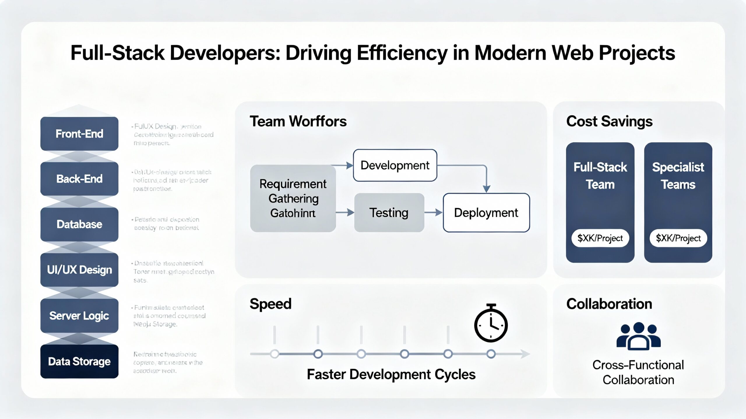 Full-Stack Developers Drive Efficiency Modern Web Projects