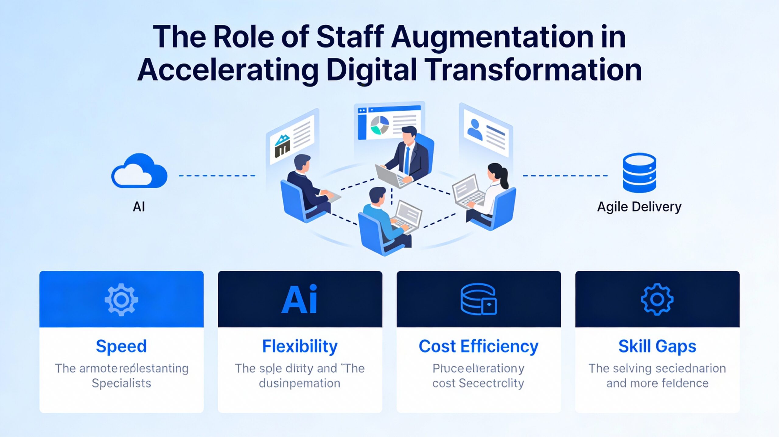 Role of Staff Augmentation in Accelerating Digital Transformation