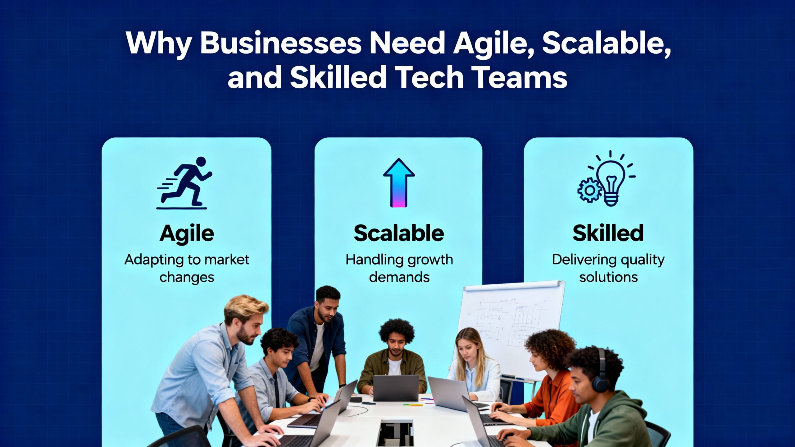 Why Businesses Need Agile Scalable and Skilled Tech Teams