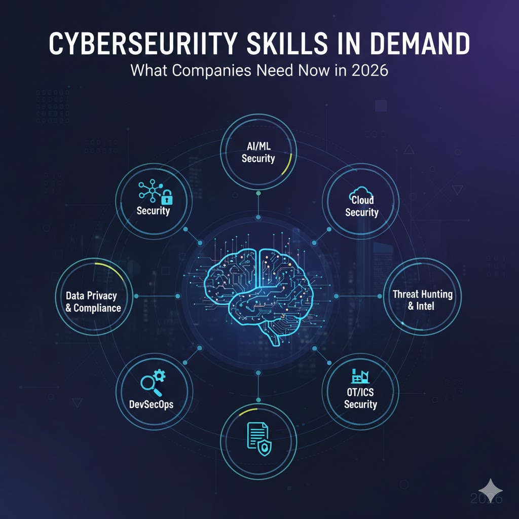 Cybersecurity Skills in Demand: What Companies Need Now in 2026