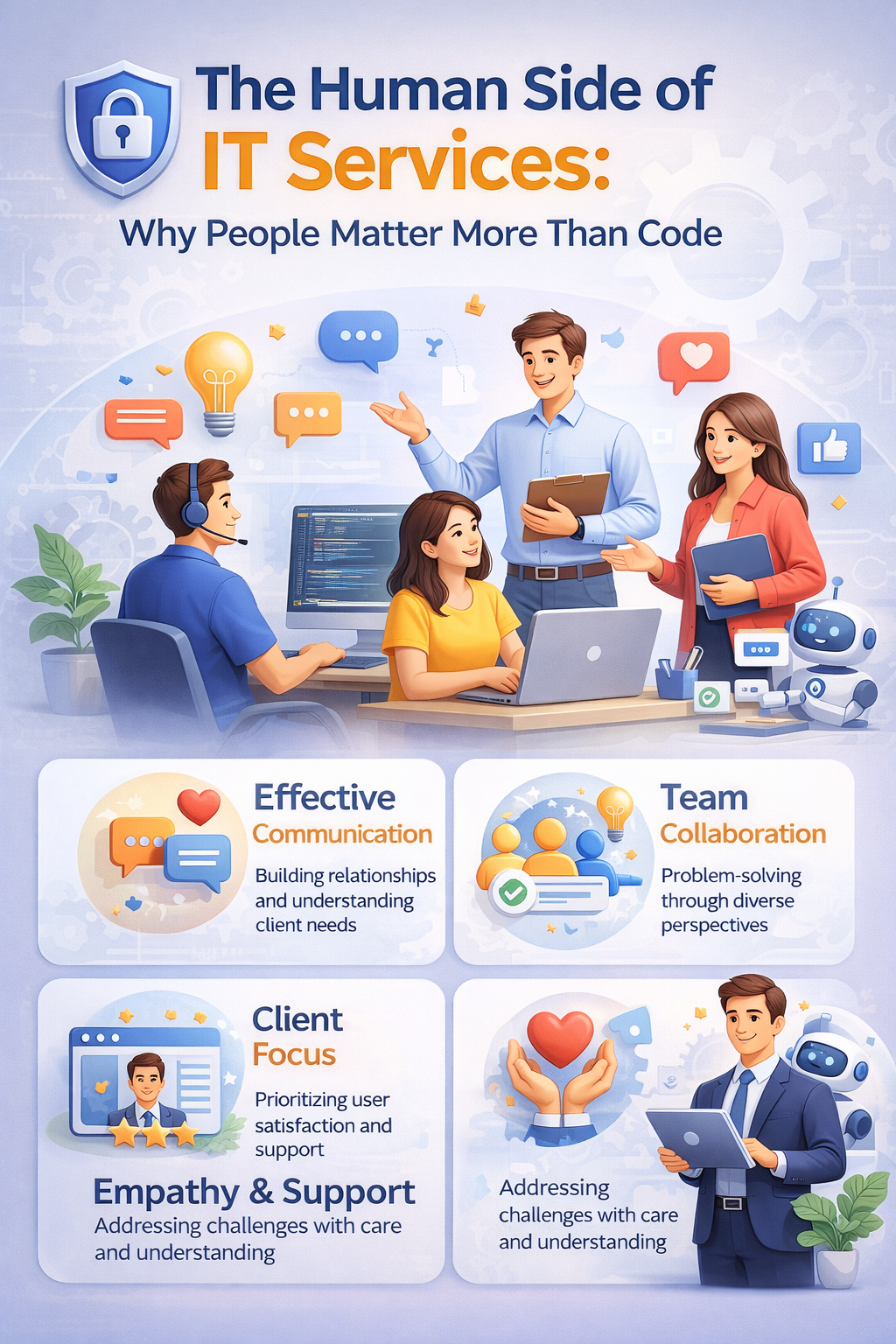 The Human Side of IT Services: Why People Matter More Than Code