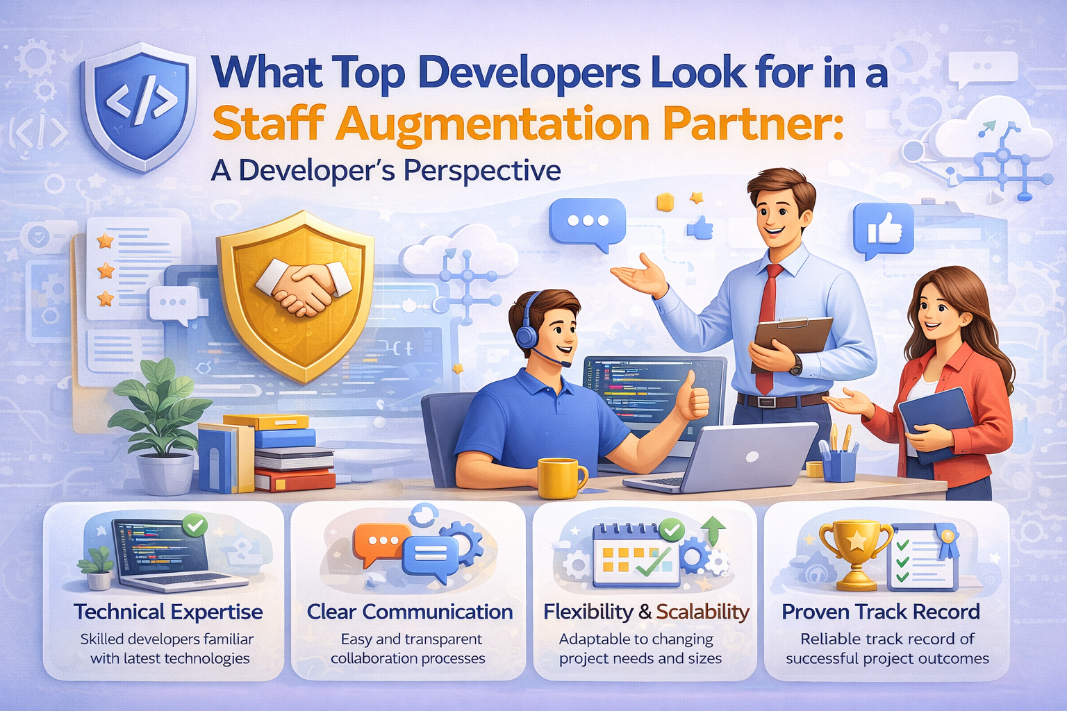 What Top Developers Look for in a Staff Augmentation Partner: A Developer's Perspective