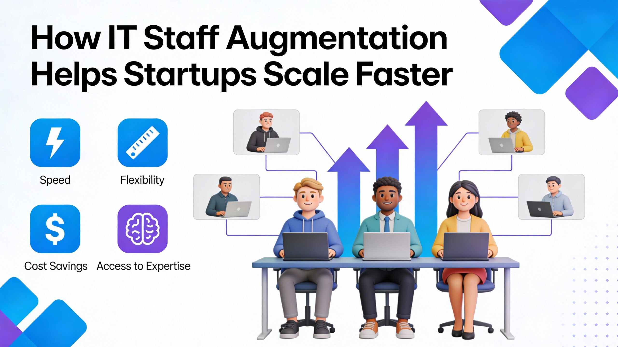 How IT Staff Augmentation Helps Startups Scale Faster