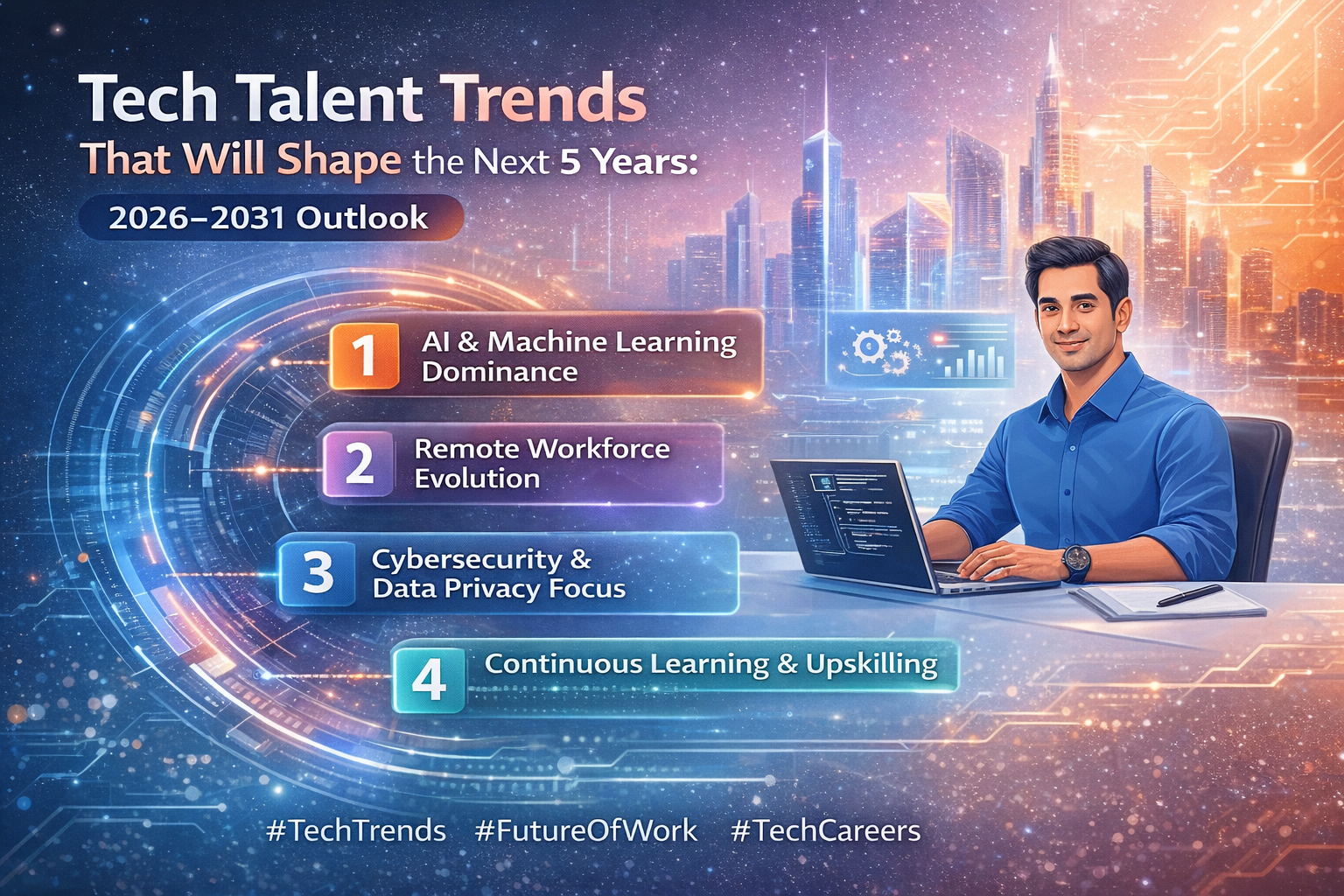 Tech Talent Trends That Will Shape the Next 5 Years: 2026–2031 Outlook