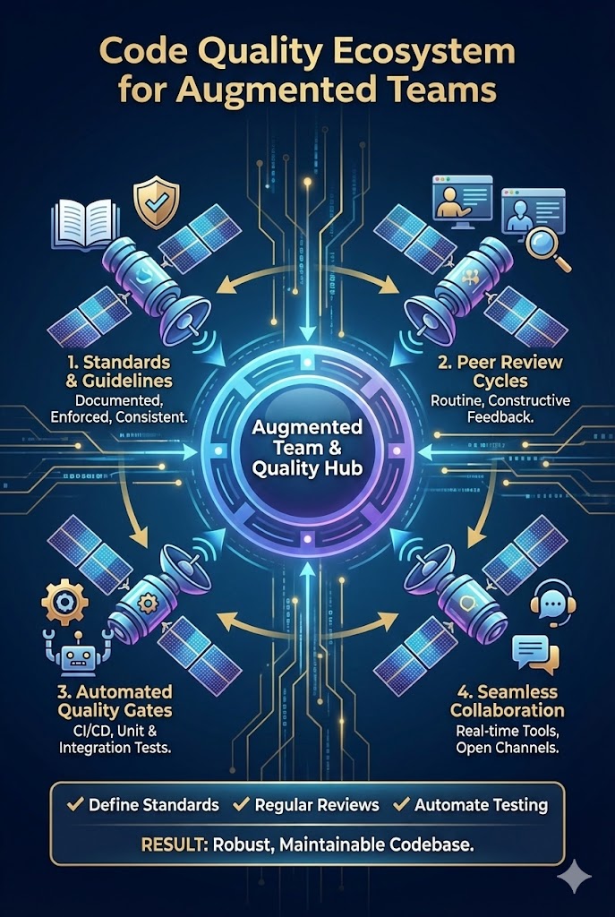 How to Ensure Code Quality When Working with Augmented Teams: Best Practices Guide