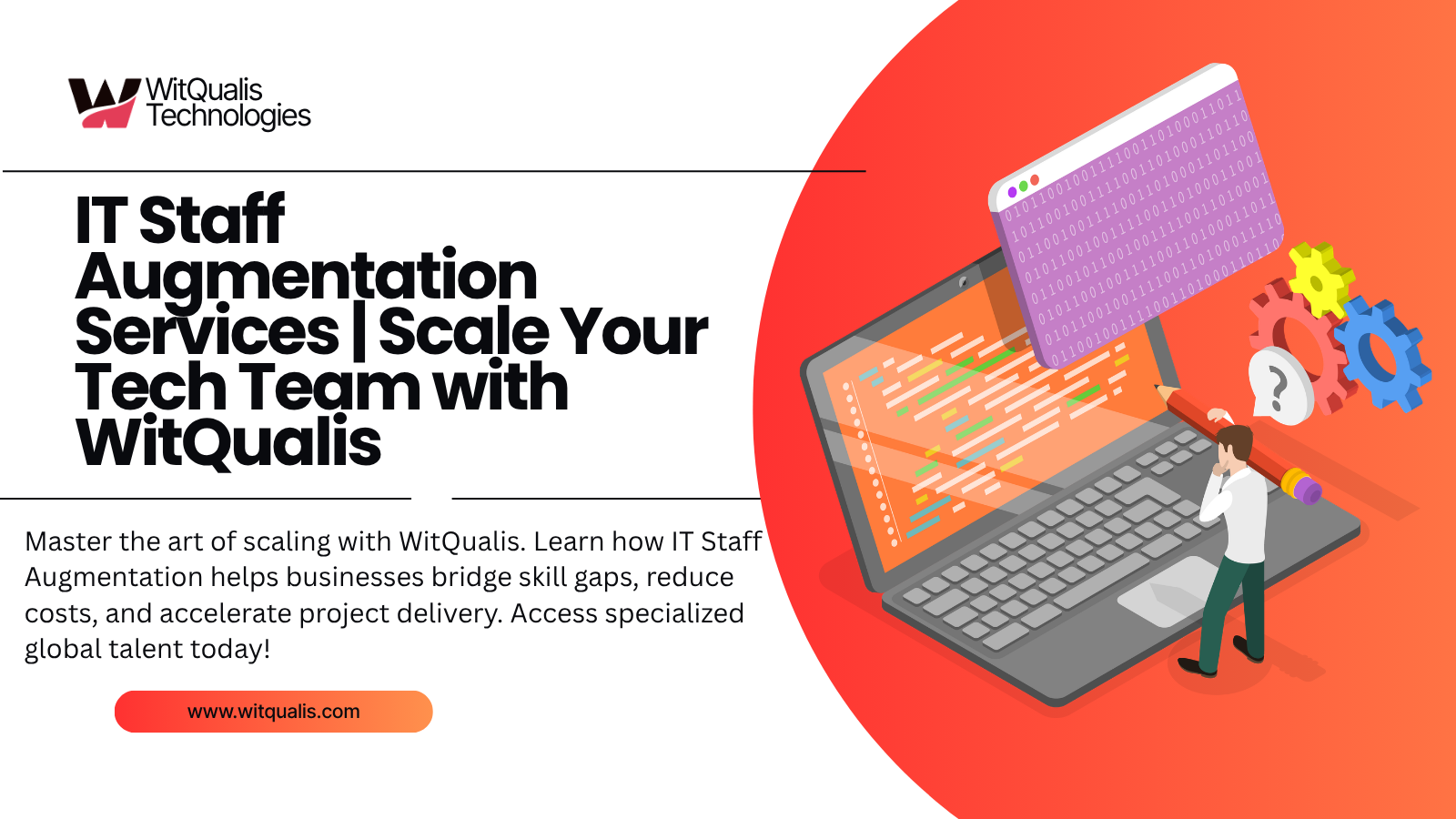 Table comparing Staff Augmentation vs Managed Services vs Freelancers.