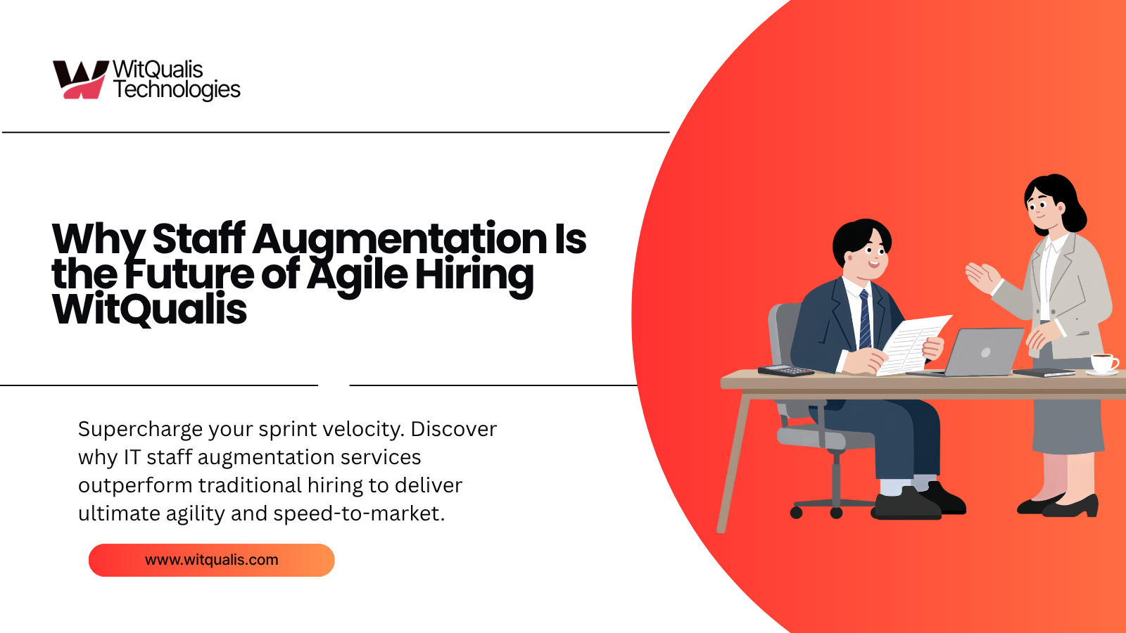 An operational workflow graphic illustrating how agile staff augmentation services seamlessly scale remote software engineering teams into sprint cycles.